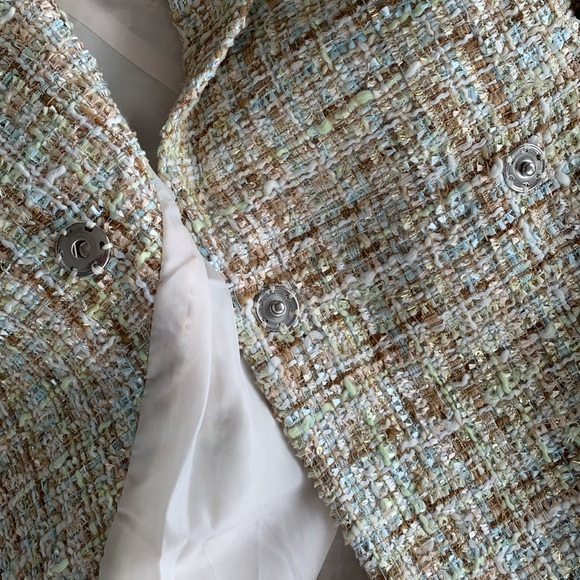 🔥🔥🔥 JASON WU Tweed Blazer size M 🔥🔥🔥 - Picture 10 of 11